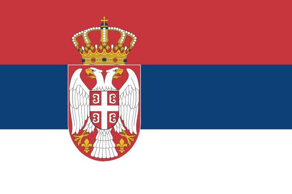 Flagge Serbien 100 x 150